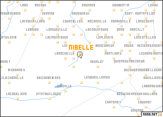 map of Nibelle