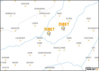 map of Nibet