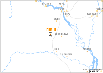 map of Nibi II