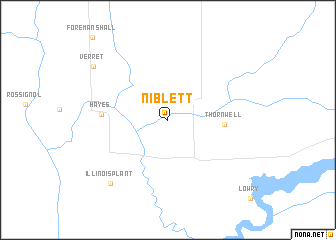 map of Niblett