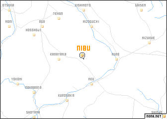 map of Nibu