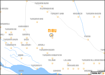 map of Nibu