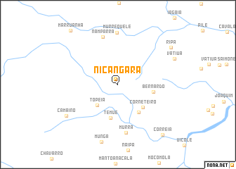 map of Nicangara