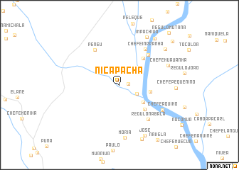 map of Nicapacha