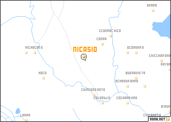 map of Nicasio