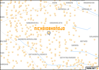 map of Nichāio Bhānojo