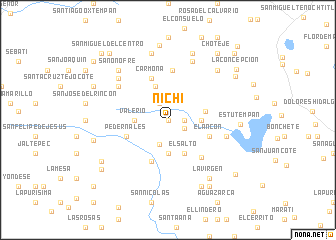 map of Nichi
