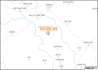 map of Nicholas