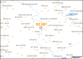 map of Nickby