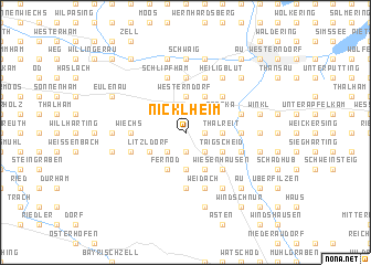 map of Nicklheim