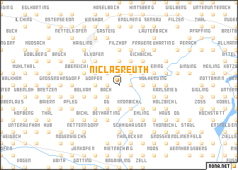 map of Niclasreuth