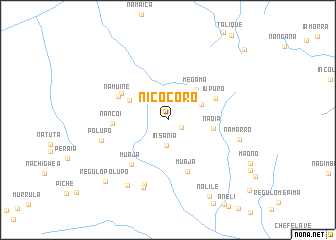 map of Nicocoro