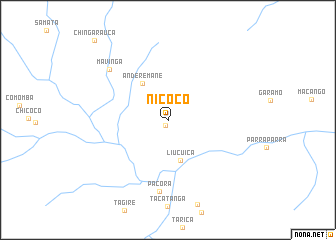 map of Nicoco