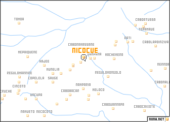 map of Nicocue