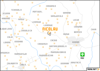 map of Nicolau