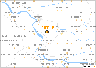 map of Nicole