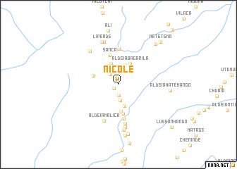 map of Nicole