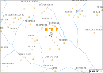 map of Nicole