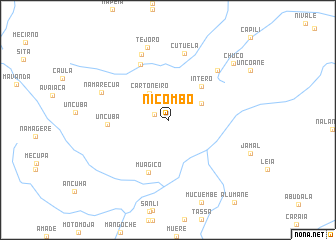 map of Nicombo