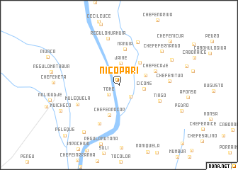 map of Nicopari