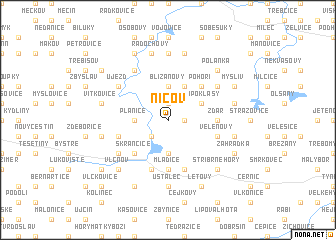 map of Nicov