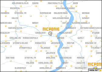 map of Nicponie