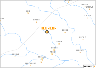 map of Nicuacua