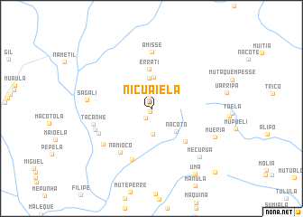 map of Nicuaiela