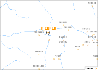 map of Nicuala