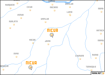 map of Nicua