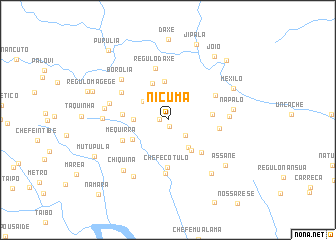 map of Nicuma