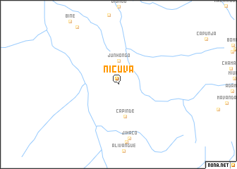 map of Nicuva