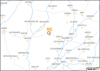 map of Nic