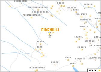 map of Nidah Kili