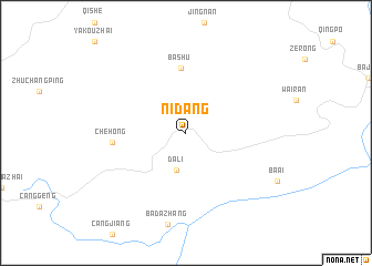 map of Nidang