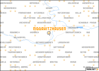 map of Niddawitzhausen