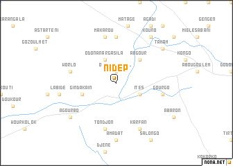 map of Nidep