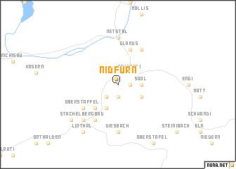 map of Nidfurn