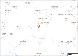 map of Nidon