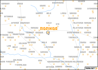 map of Nidrihida