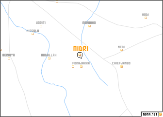 map of Nidri