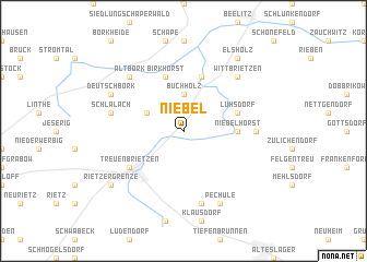 map of Niebel