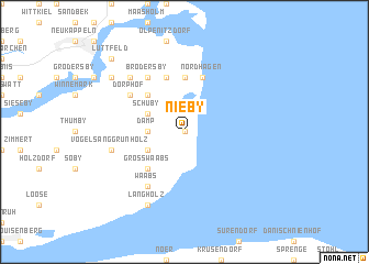 map of Nieby