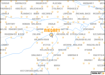 map of Niedary