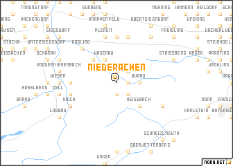 map of Niederachen