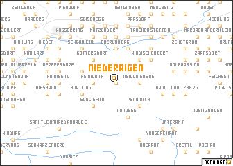 map of Niederaigen