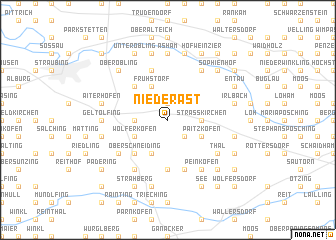 map of Niederast