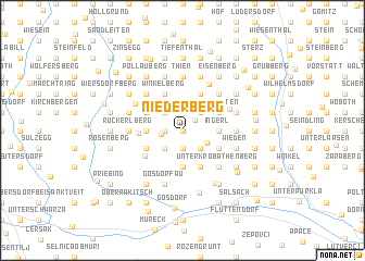 map of Niederberg