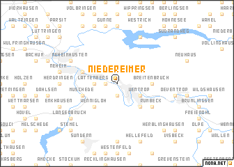 map of Niedereimer