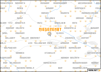 map of Niederembt